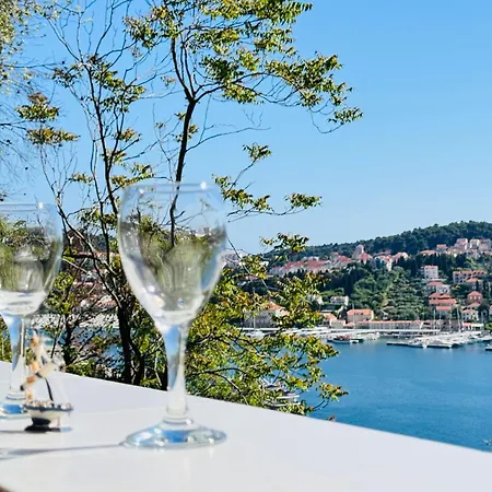 Dalmatian House, Spacious Stone Terraces, Balcony , Views Semesterbostad Dubrovnik